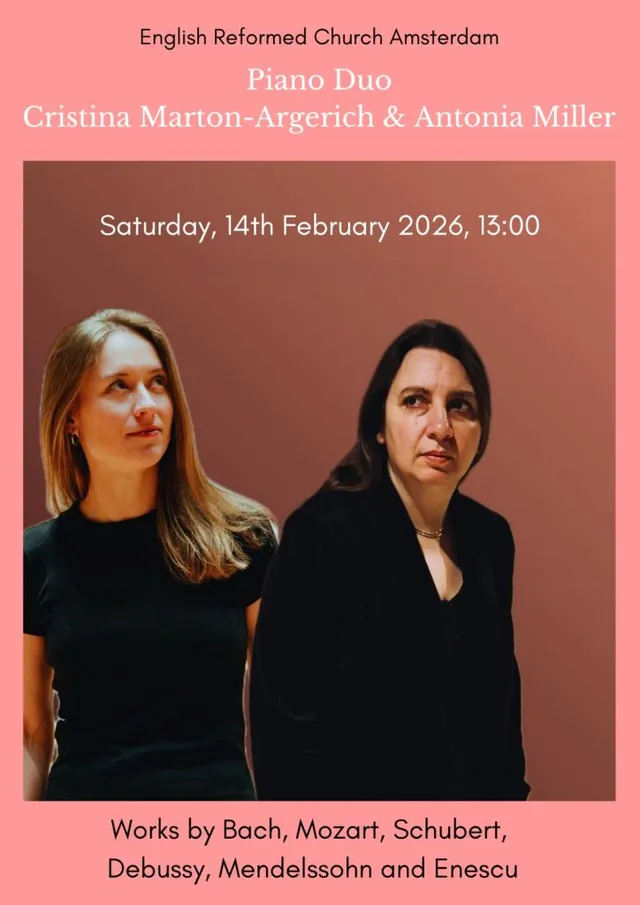 Poster: Piano Duo Cristina Marton-Argerich & Antonia Miller